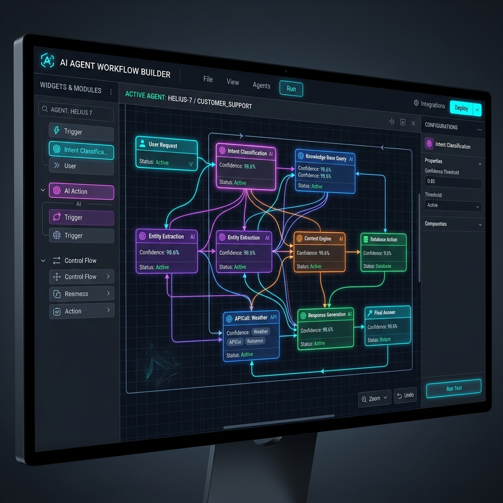 AI Agent Workflow Builder